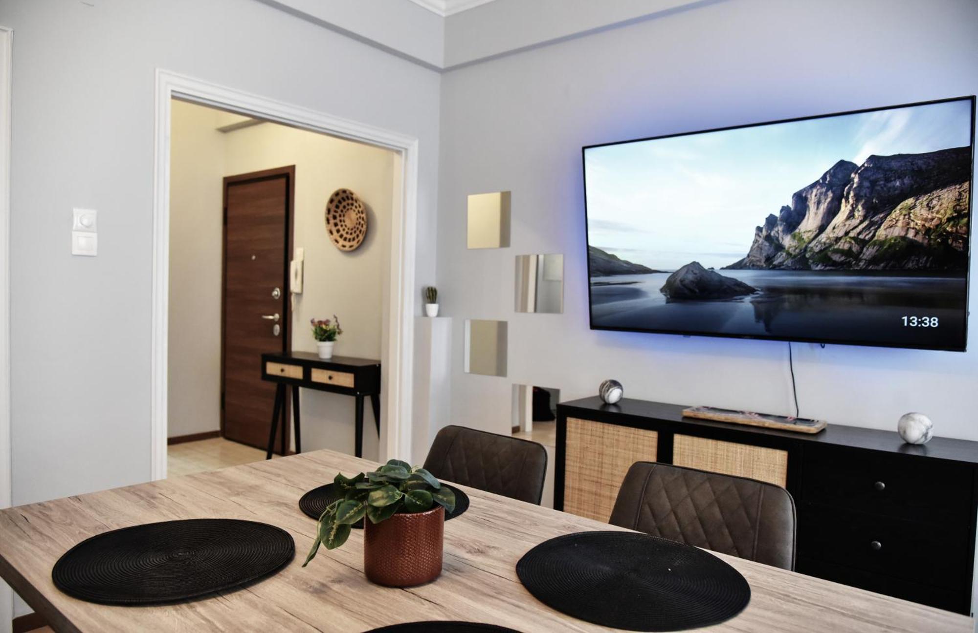 雅典Kipseli New Modern & Cozy 65Tv Netflix公寓 外观 照片